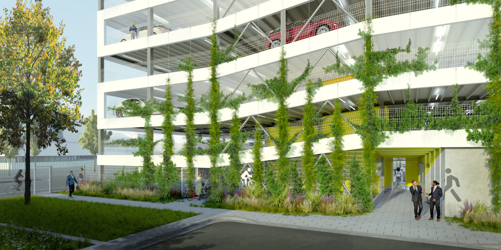 image de parking joli